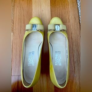 Authentic Salvatore Ferragamo, kitten heels